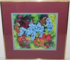 Sandra Geer Grape Painting