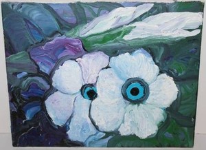 Sandra Geer Floral Painting