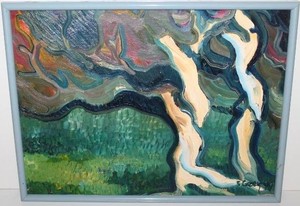 Sandra Geer Tree Painting