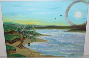 Sandra Geer Coastal Landscape Painting