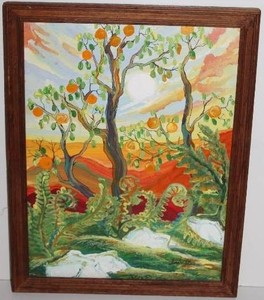 Sandra Geer Orange Tree Landscape