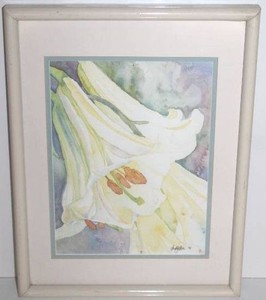 Sandra Geer Lily Watercolor