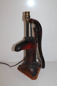 Antique Pump Lamp