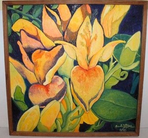 Sandra Geer Floral Painting