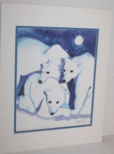 Sandra Geer Polar Bears