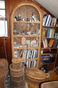 Rattan tagre &amp Side Tables