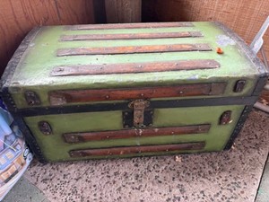 Antique Steamer Trunk