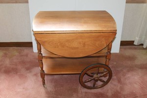 Colonial Maple Tea Cart