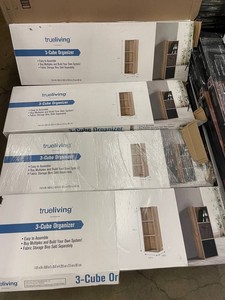 Trueliving 3-Cube Organizer (Lot of 4)