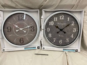 Westminster 16 Inch Wall Clocks (Lot of 2)