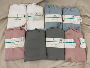 Comfort Bay 2-Pack Pillow Cases (Lot of 8)