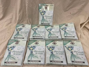 Sparkle City Mermaid at Heart Ocean Breeze Air Freshener 2-Pack (Lot of 9)