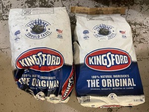 Kingsford Original Charcoal Briquettes 16 Lb Bags (Lot of 2)
