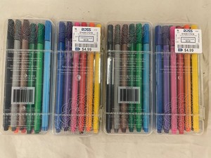 American Crafts Fine-Tipped Felt Markers 12-Pc Sets (Lot of 4)