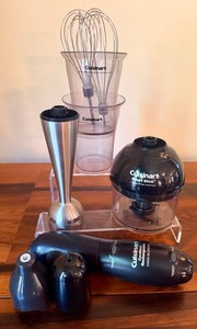Cordless Hand Blender - Cuisinart Rechargeable With Attachments