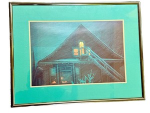 Framed Holiday Photograph R. Hamilton Smith