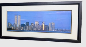Framed New York Skyline Print - Reg Dreindl