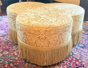 Ottoman Baker Upholstered Footstool
