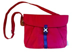 Crossbody Bag - Doughnut Red Canvas Messenger