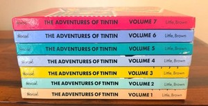 Tintin Complete Adventures 7-Volume Set Little, Brown