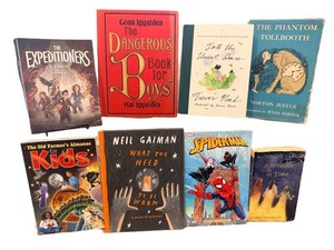Childrens Book Lot - Trevor Noah, Neil Gaiman, Marvel & More