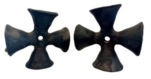 Vintage Mexican Wedding Bells Pair