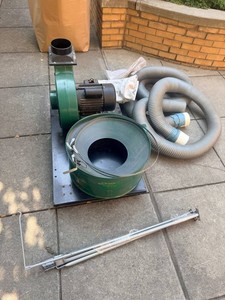 Dust Collector - Central Machinery 2 HP Item 97869 With Hoses & Fittings