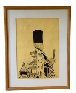 John Lawrence Doyle (American, 1939-2010) Signed & Numbered Lithograph Tang Builder