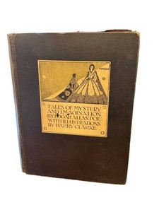 Tales of Mystery and Imagination Edgar Allan Poe Illustrated Book 1935