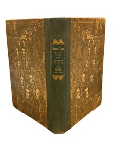 Vintage Book Jane Eyre Charlotte Bronte Fritz Eichenberg Random House 1943