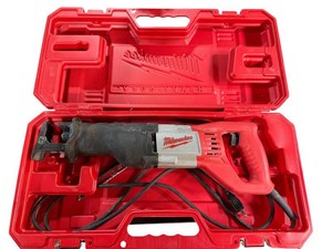 Corded Reciprocating Saw Milwaukee Heavy Duty Sawzall With Case
