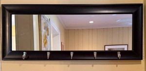 Wall Mirror With Hooks