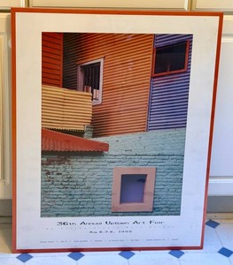 Art Fair Poster Vintage 36Th Annual Uptown Art Fair 1999 Framed