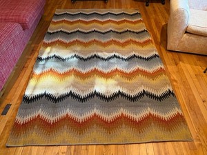 Area Rug - CB2 Lambrate Multi Color Wool Cotton