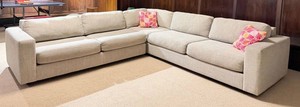 Sectional Sofa - West Elm Upholstered L-shaped Couch