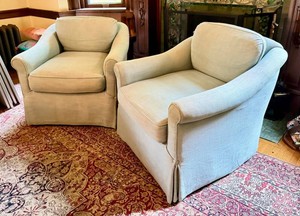 Pair of Accent Chairs - Pearson Upholstered Chairs