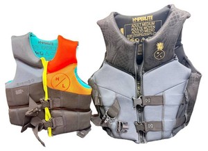 Wakeboard Life Jackets Hyperlite Adult Medium & Youth Vest (Lot of 2)
