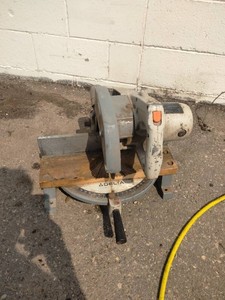 Vintage Delta 10 compound miter chop saw