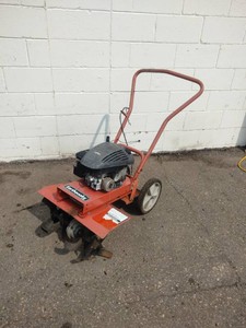 Earthquake brand gasoline-powered front-tine tiller