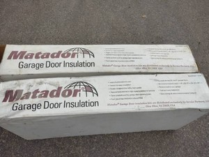 2  Matador Garage Door Insulation Kits