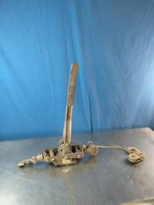 Heavy Duty come-along winch.