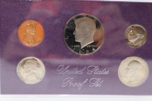 1984 United States Proof Set - 5-Piece Coin Set