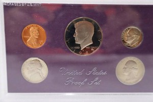 1985-S United States Mint Proof Set - 5 Coins