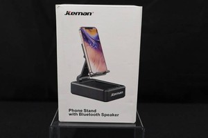 Jteman L8 Phone Stand With Bluetooth Speaker - NEW Open Box