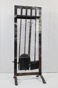 Fireplace Tool Set with Stand