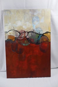Abstract Canvas Wall Art - 24 X 36