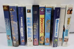 Disney, DreamWorks & MGM VHS Movie Collection (Lot of 10)