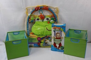 Baby Activity Gym, Evenflo Johnny Jump Up & Toy Storage Cubes