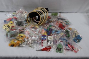 Embroidery Craft Supplies Mixed Lot - Floss, Hoops, Needles & Scissors