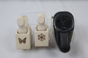 Martha Stewart & Stampin Up Craft Paper Punches (Lot of 3)